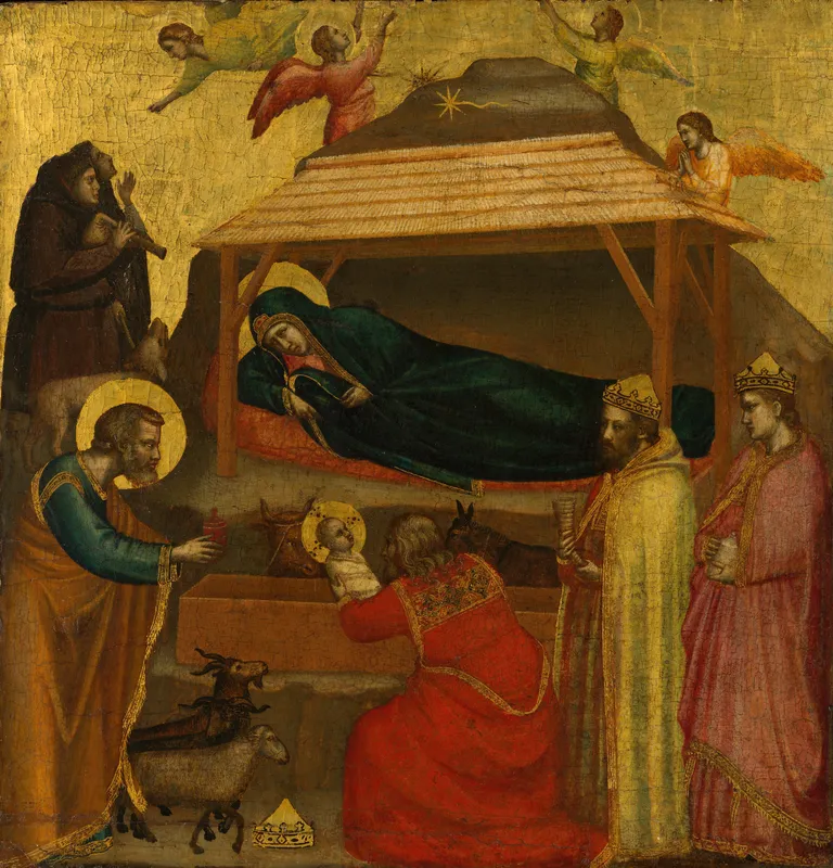 The Adoration of the Magi (ca. 1320) by Giotto di Bondone